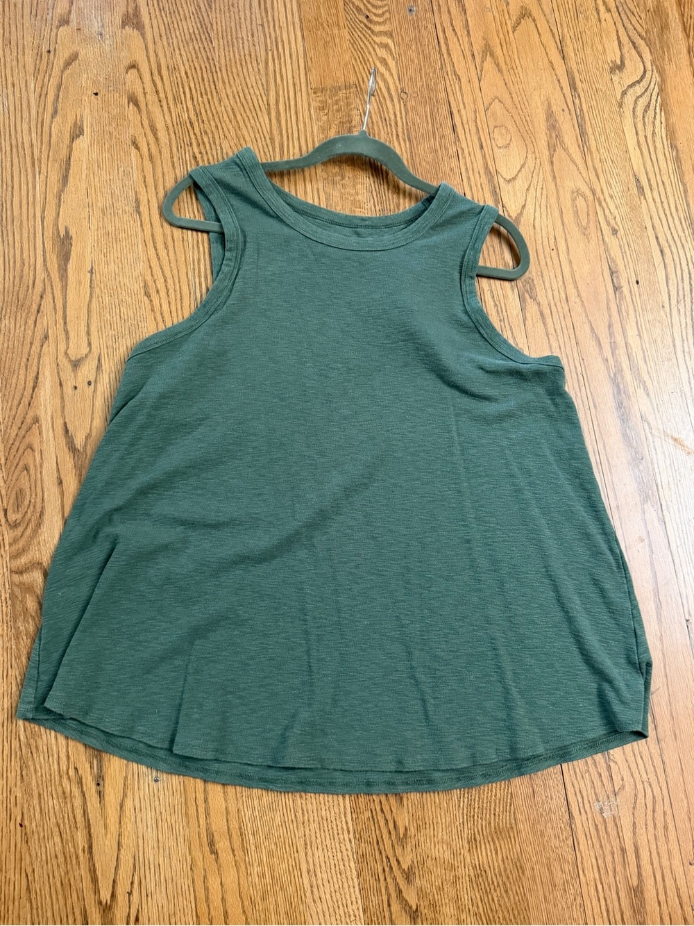 Time and Tru Women’s 3X 22 Olive Green Sleeveless Tank Top Plus Size